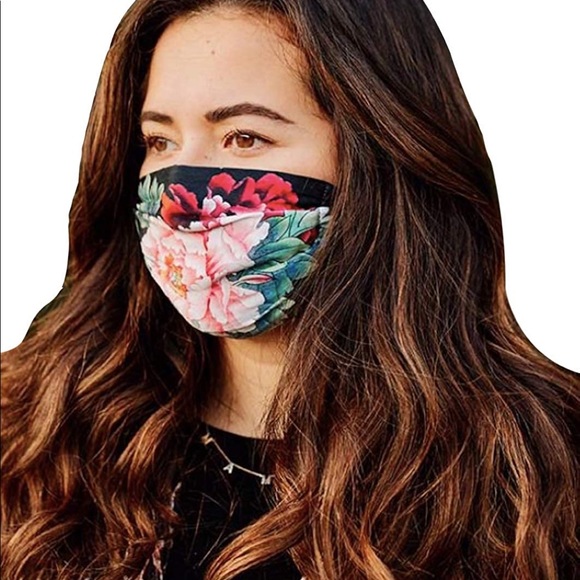 Johnny Was Cotton Sateen Face Covering - Picture 4 of 4